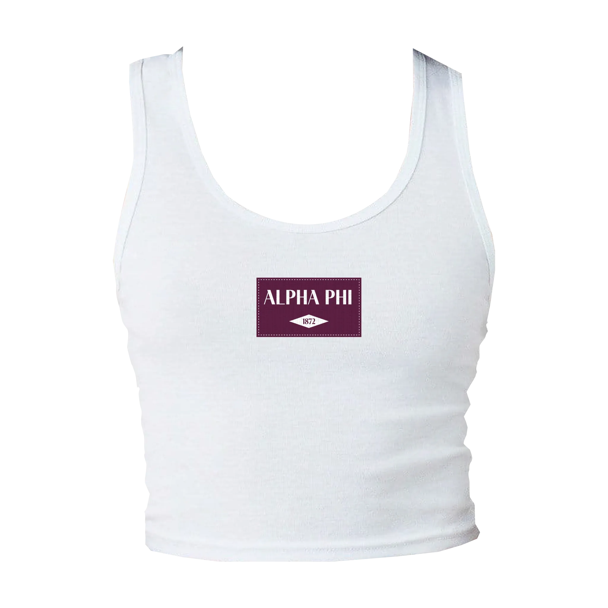 B-Greek - Back to School - Alpha Phi Patch Tank