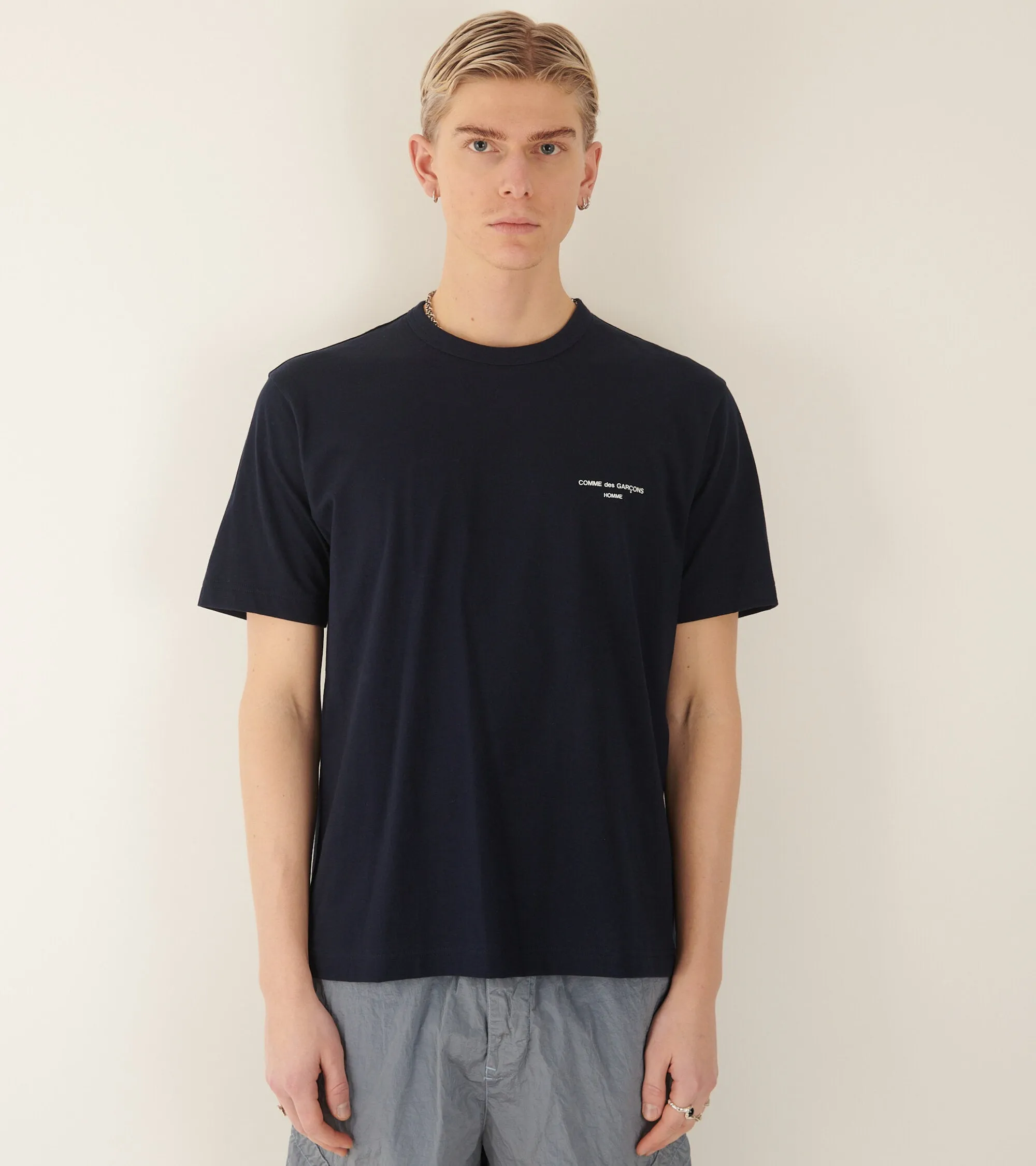 Basic Logo T-shirt Navy