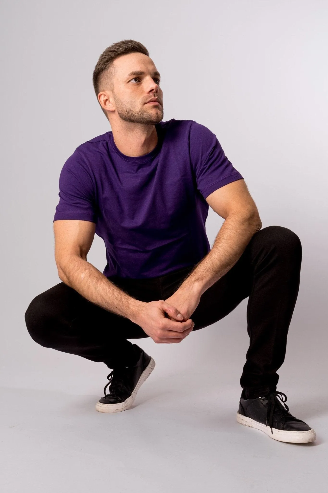 Basic T-shirt - Lilla