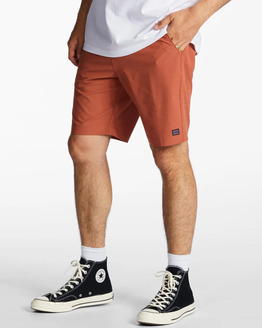 Billabong Crossfire Slub Submersible 19" Shorts - Red Clay