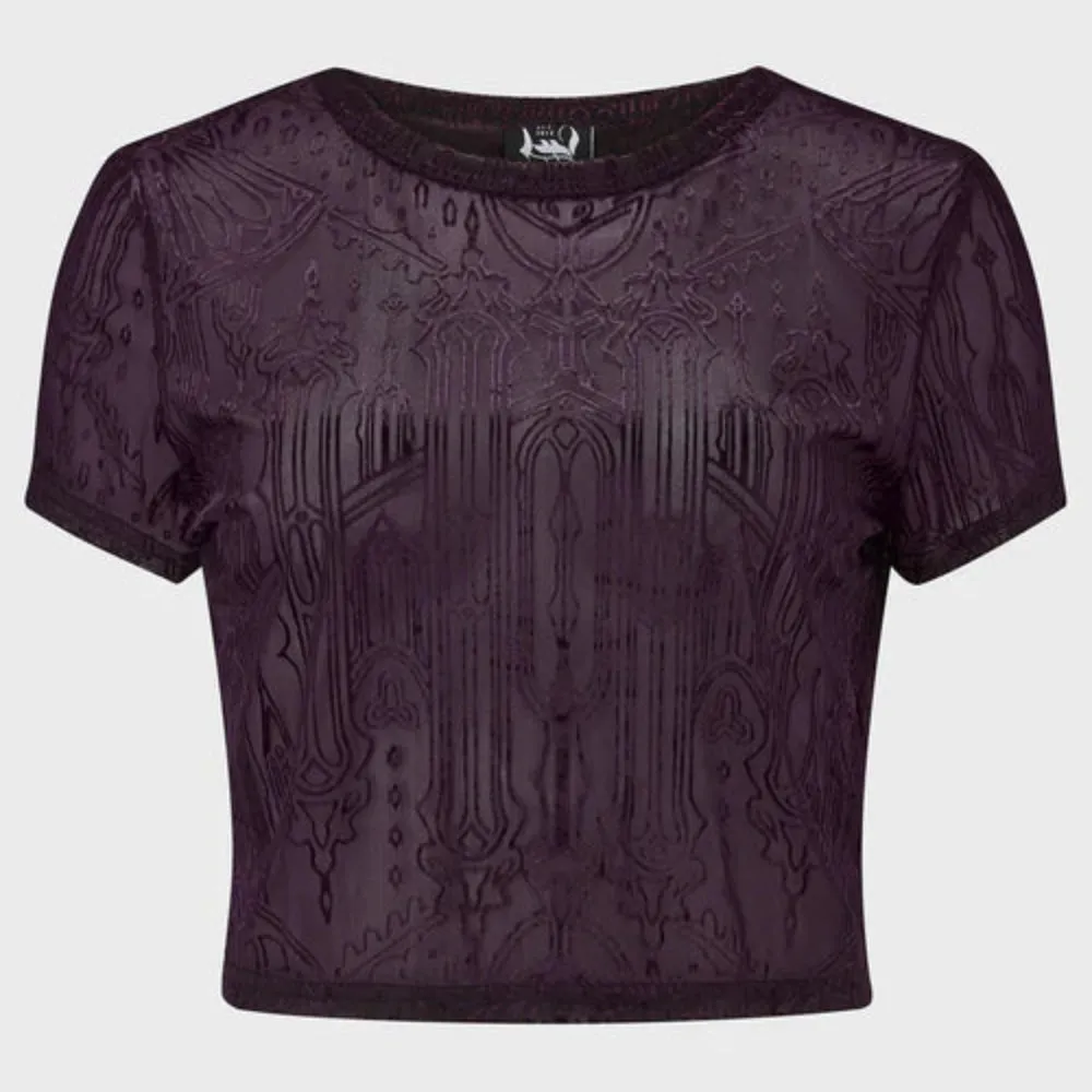 Chapel Of Hatred Crop Top