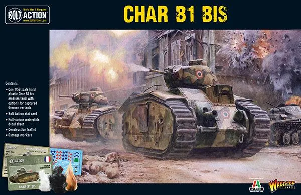Char B1 Bis Tank - France (Bolt Action)