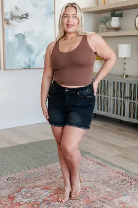 Ember Tummy Control Cutoffs