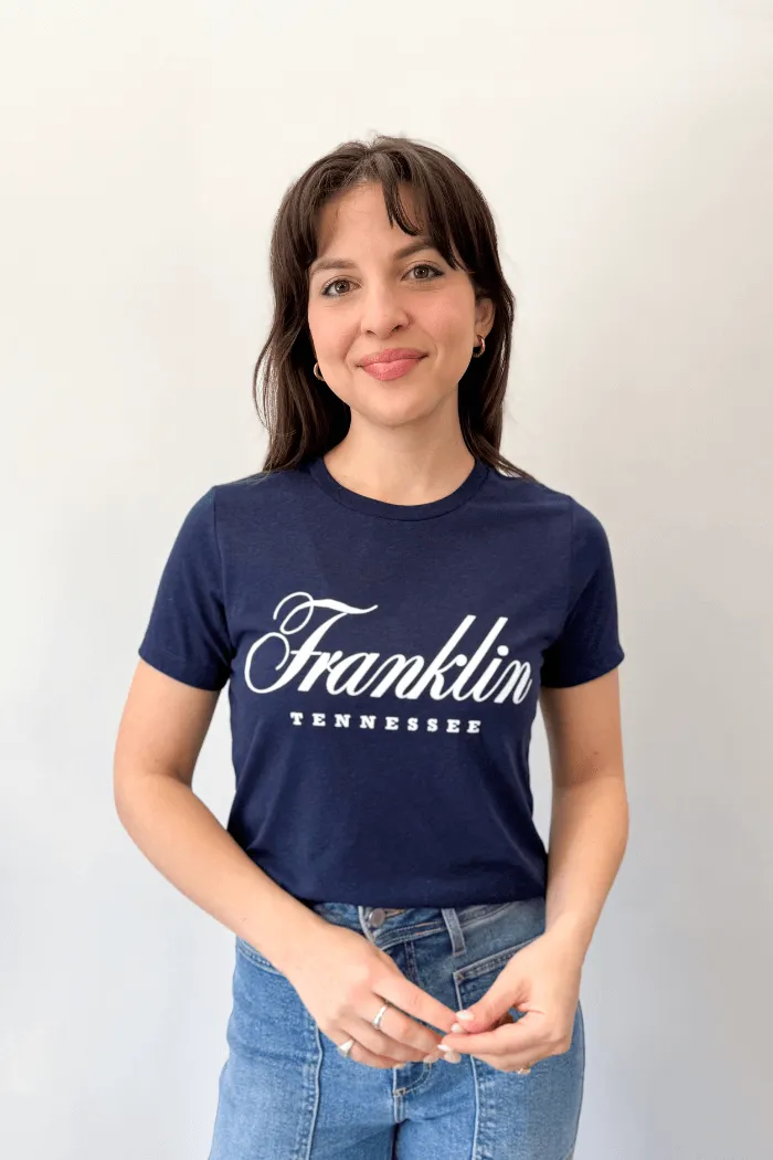 Franklin TN Navy Tee