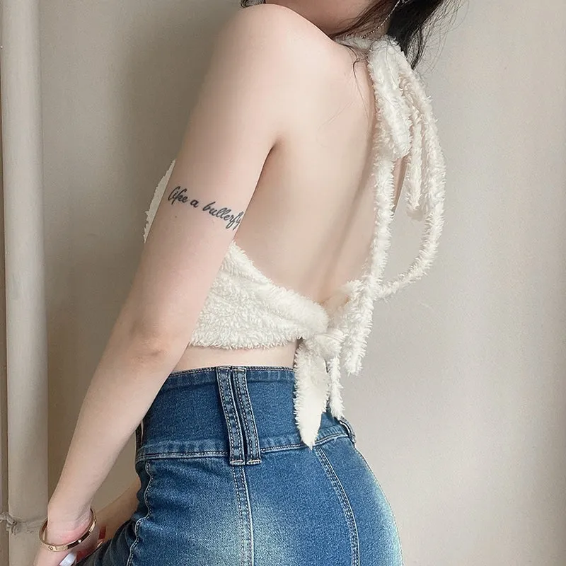 Kawaii Halter Camisole Corset Top