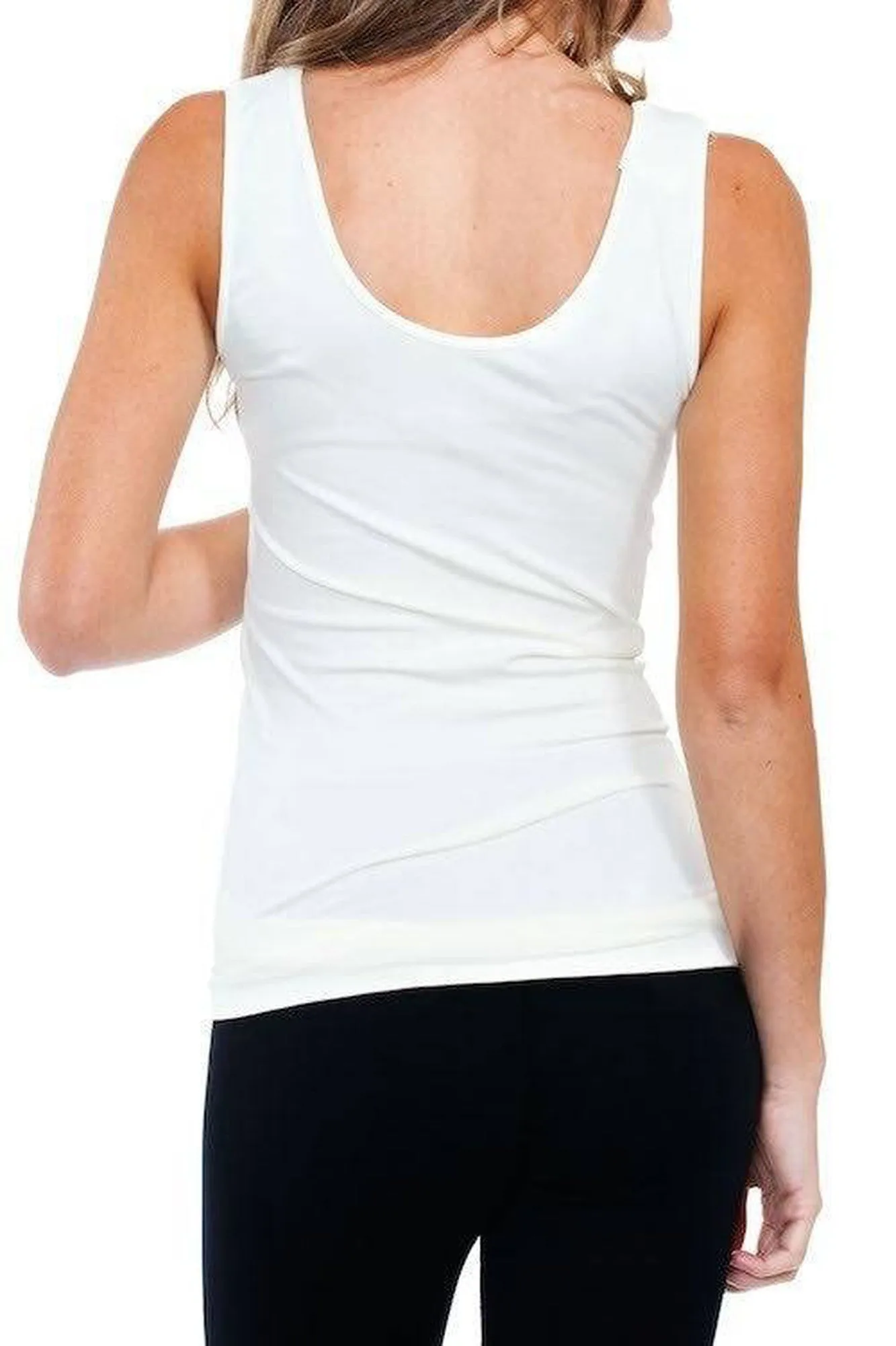 Reversible V-Neck & Crew In One Tanks