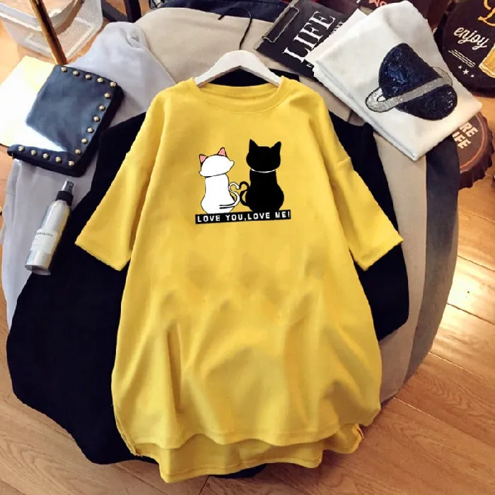 Women's Short Sleeve Cartoon/Anime T-Shirts 3XL 401888